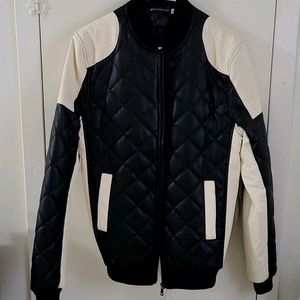 Mens Vegan Leather Jacket